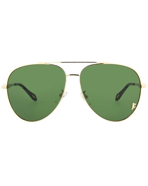 Just Cavalli Green Unisex Sjc029k 60mm Polarized Sunglasses for men