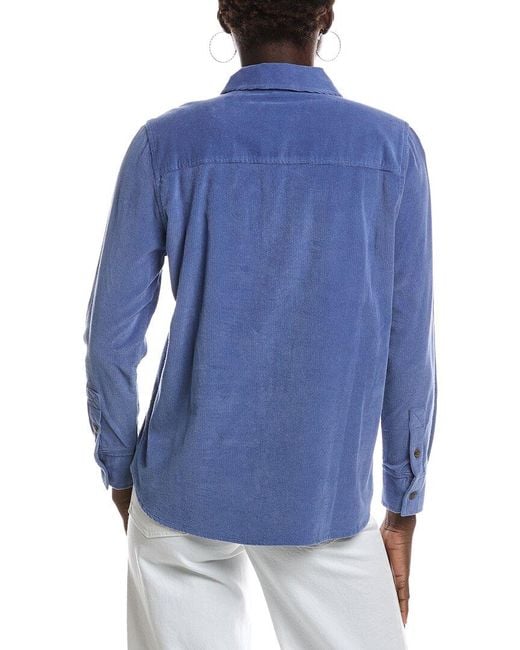 Tommy Bahama Blue Coasta Cord Relaxed Shirt