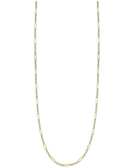 Ember Fine Jewelry White 14k Figaro Chain Necklace