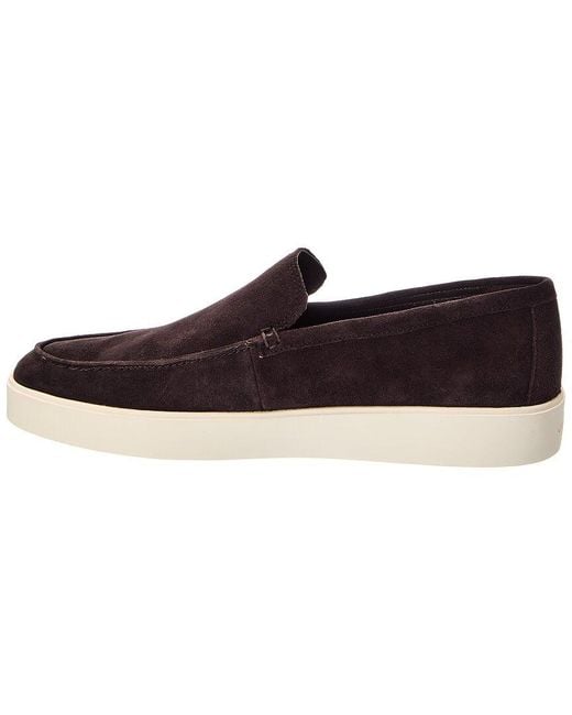 Vince Brown Taro Suede Loafer for men