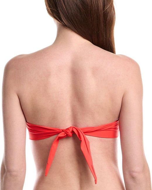 PQ Swim Pink Detail Bandeau Top