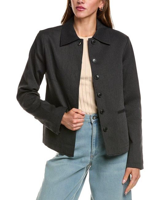 Proenza Schouler Black Sawyer Jacket