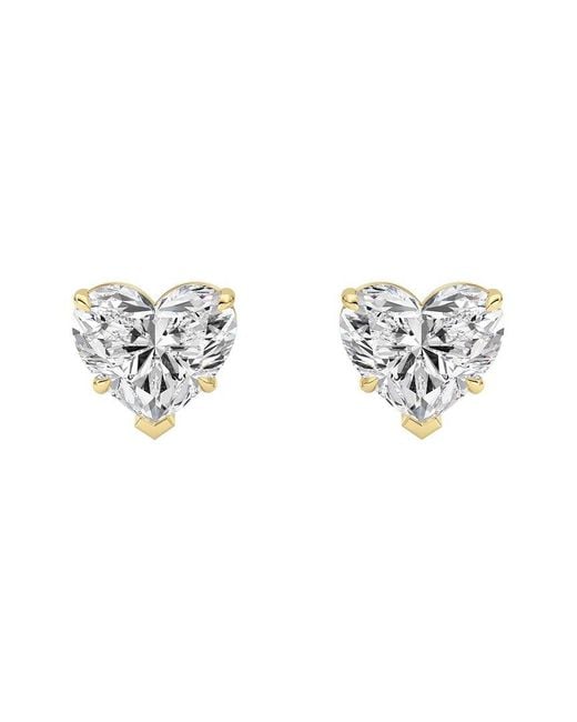 Lab Grown Diamonds White 14K 8.00 Ct. Tw. Lab-Grown Diamond Earrings