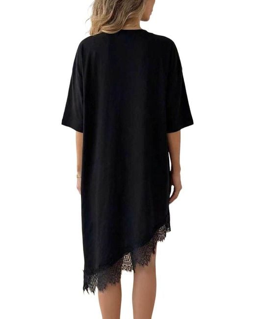 Tedora Black Mini Dress