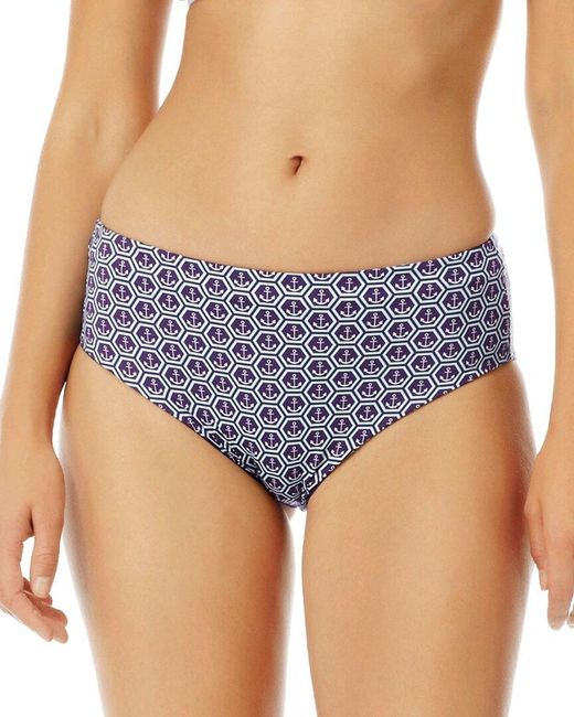 Vilebrequin Blue Reverso Ancre De Chine Bikini Bottom