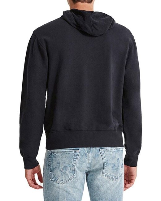 AG Jeans Blue Hydro Pullover Hoodie for men