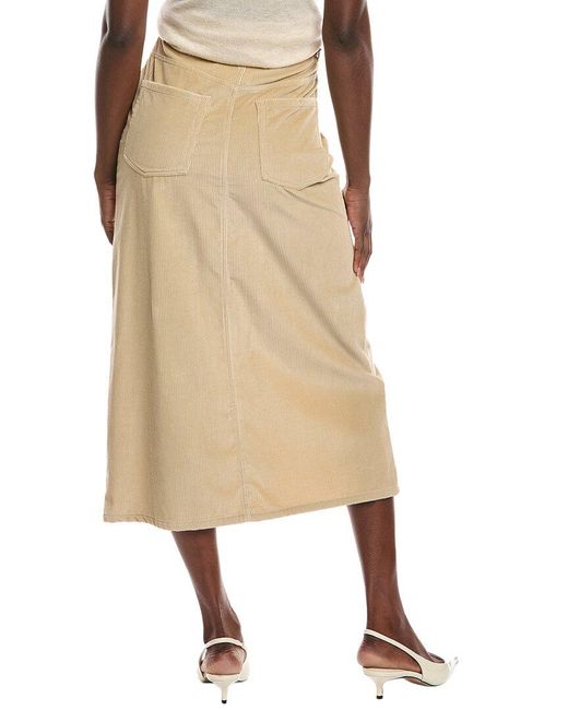 Weekend by Maxmara Natural Ghiotto Corduroy Skirt