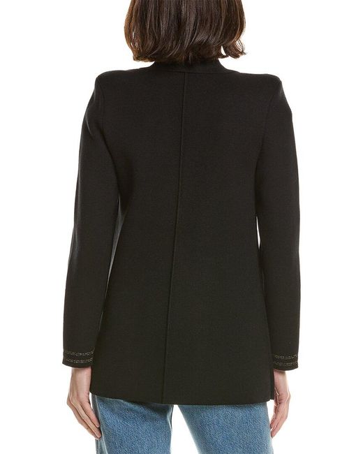 L'Agence Black Eileen Cardigan