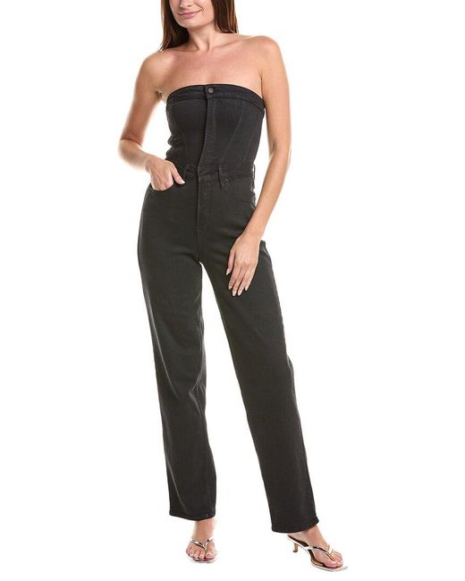 GOOD AMERICAN Black Fit For Success Light Compression Pant
