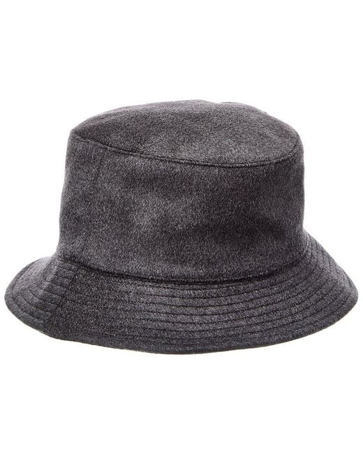 Jacquemus Gray Cachemiro Wool Bucket Hat
