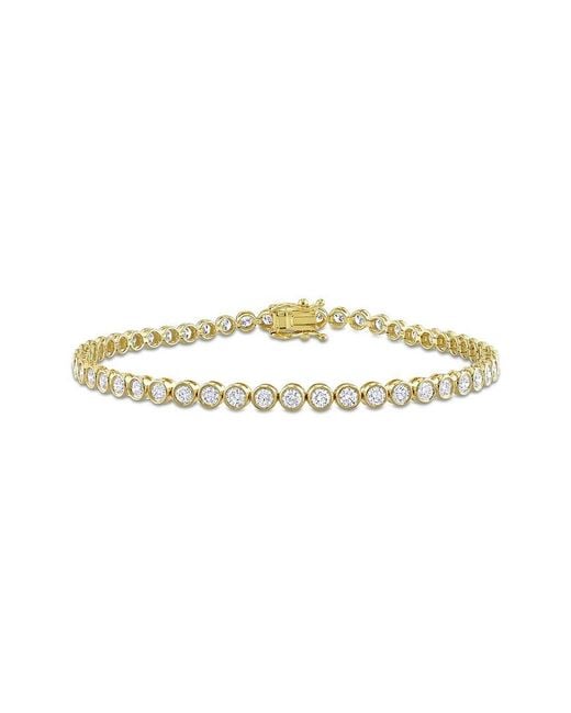 Diamond Select Cuts White 14K 2.81 Ct. Tw. Diamond Tennis Bracelet