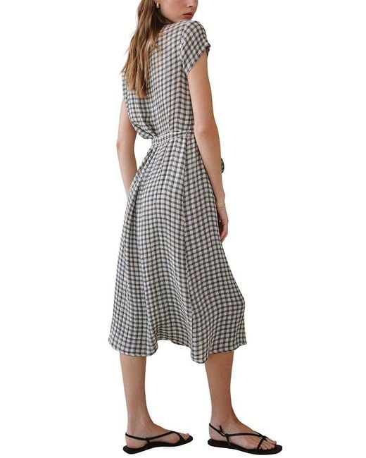 Bella Dahl Gray Maxi Shirt Dress