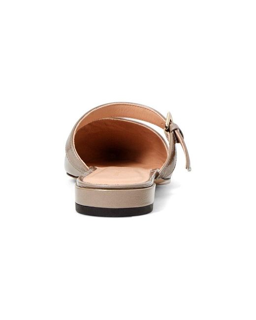 Bruno Magli Brown Pasha Leather Mule