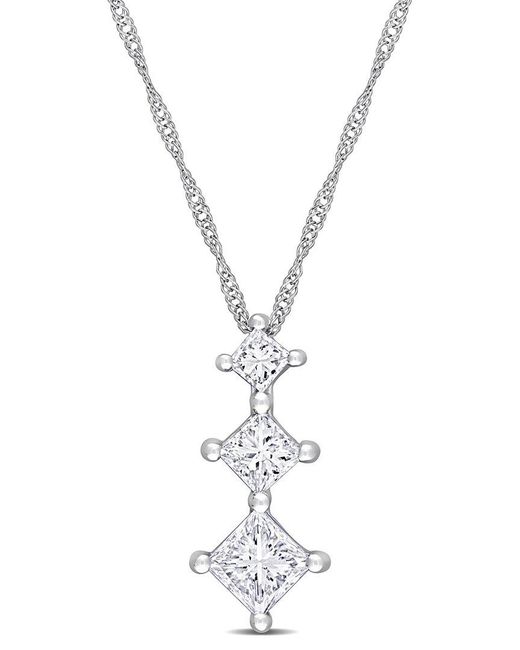 Rina Limor Metallic 14K 0.80 Ct. Tw. Diamond Drop Pendant