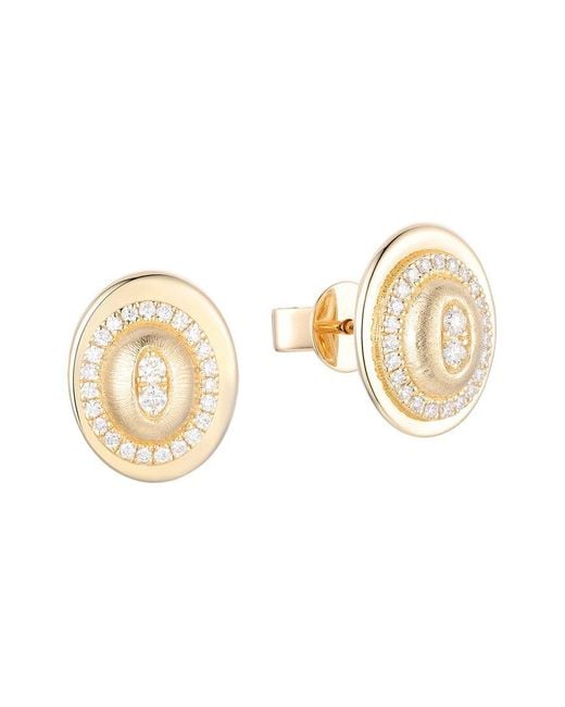 Gregg Ruth Metallic 14K 0.25 Ct. Tw. Diamond Earring
