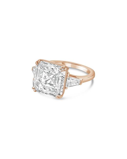 Diana M White Diana M. 18K Rose 4.50 Ct. Tw. Lab-Grown Diamond Ring