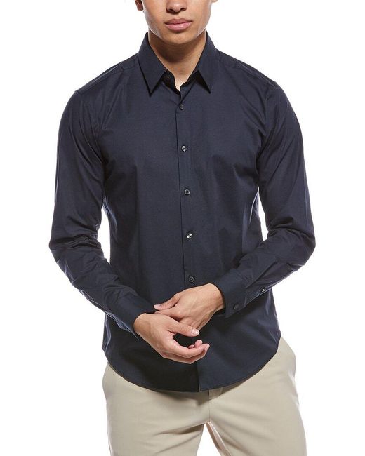 Theory Blue Sylvain Shirt for men