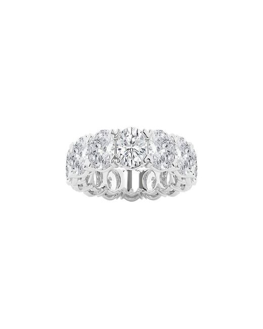 Lab Grown Diamonds White Platinum 10.00 Ct. Tw. Lab Grown Diamond Eternity Ring