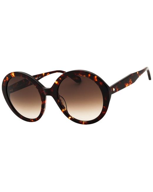 Kate Spade Brown Zya/G/S 55Mm Sunglasses