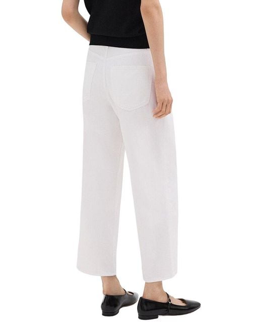 Theory White Relaxed Fit Jean