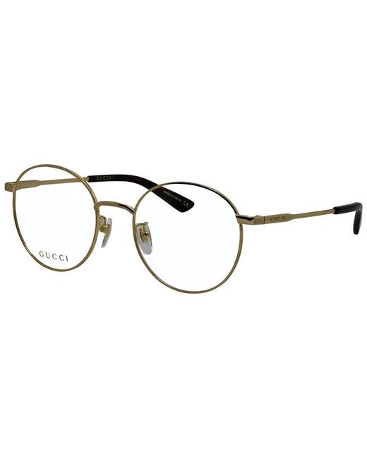 Gucci Metallic 53Mm Eyeglasses
