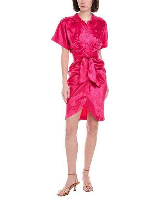 Le Superbe Pink Miko Mini Dress