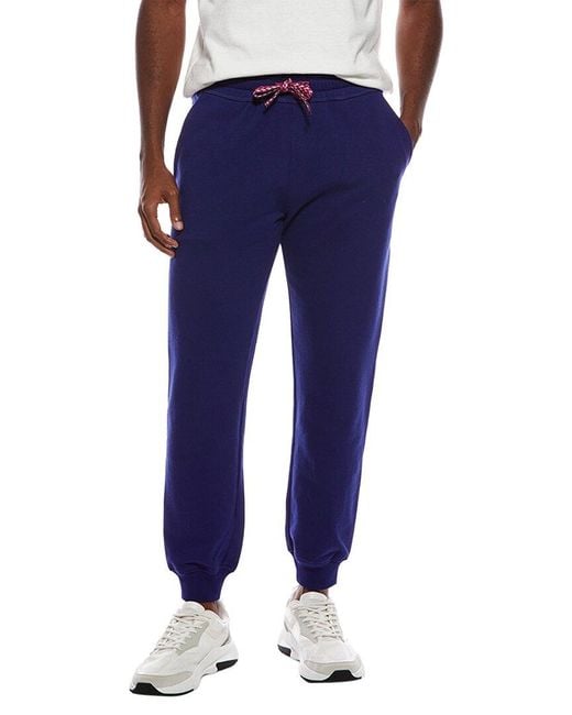 Lanvin Blue Lace Curb Jogger for men
