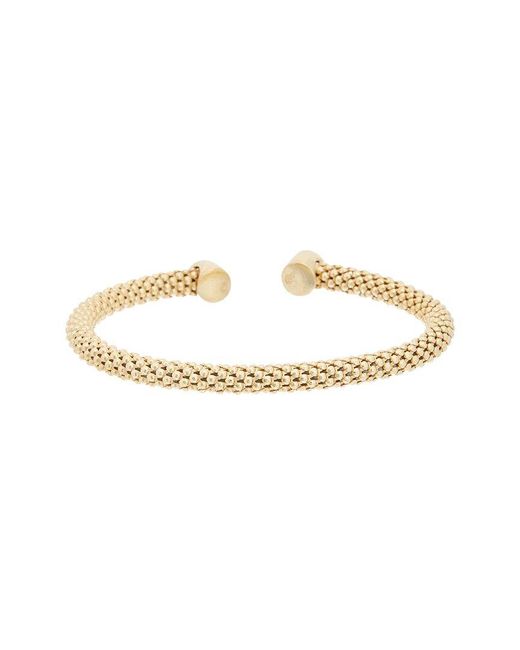 Meshmerise Metallic Mesh 0.20 Ct. Tw. Diamond Bangle Bracelet