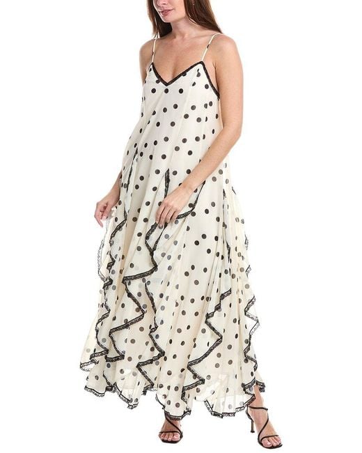 En Saison White Francine Maxi Dress
