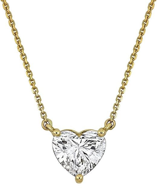 Created Forever Metallic 14K 2.02 Ct. Tw. Lab-Grown Diamond Necklace