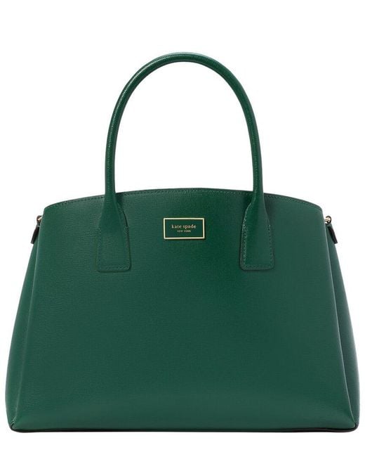 Kate Spade Green Serena Leather Satchel