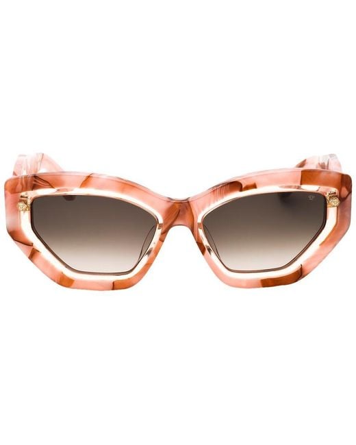 Philipp Plein Pink 55Mm Sunglasses