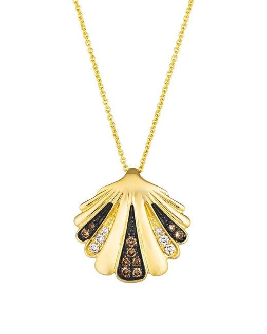 Le Vian Metallic Le Vian 14K 0.23 Ct. Tw. Diamond Pendant