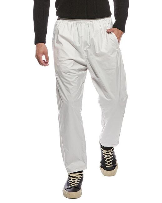 Givenchy Gray Embroidered Track Pant for men