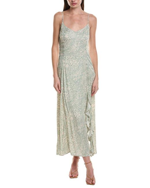 Saltwater Luxe Green Tank Midi Dress