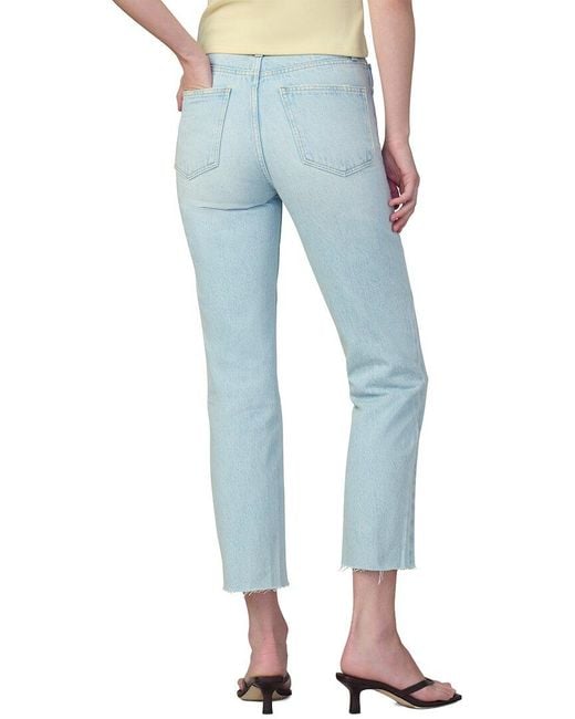 Joe's Jeans Blue The Margot Slim Ankle W Raw Hem Jean