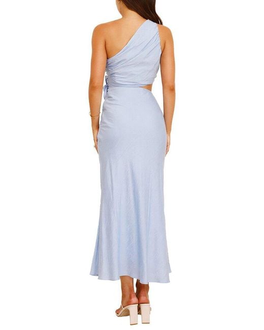 LEON GORI Blue Maxi Dress