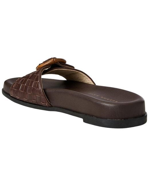 Jack Rogers Brown Essex Leather Sandal