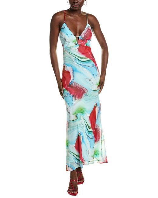 Bardot White Suri Maxi Slip Dress