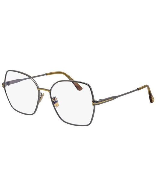 Tom Ford Metallic Ft5876-B 56Mm Optical Frames