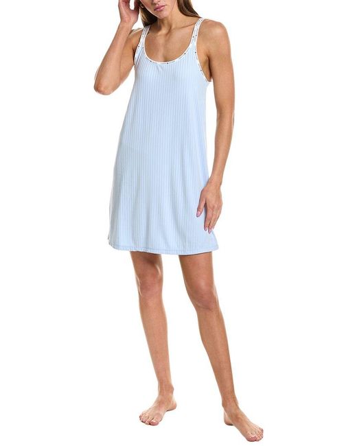 Tommy Hilfiger Blue Logo Strap Rib Chemise