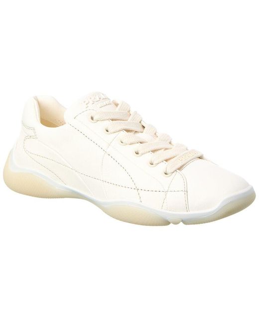 Prada White Re-Edition 2001 Leather Sneaker