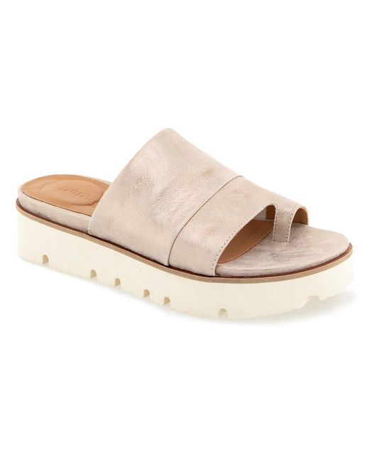 Gentle Souls Natural Laverne Leather Sandal