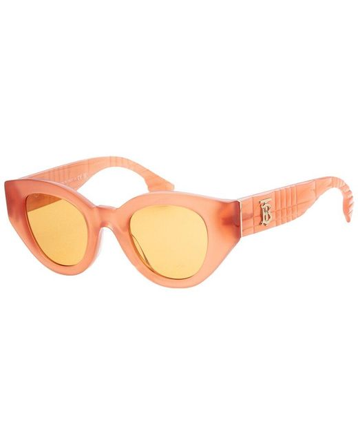 Burberry Orange Be4390f 47mm Sunglasses