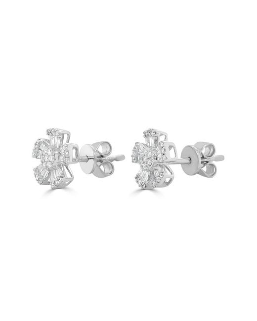 Sabrina Designs Metallic 14K 0.48 Ct. Tw. Diamond Stud Earrings
