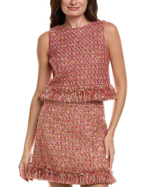 FLORA BEA NYC Red Bello Top
