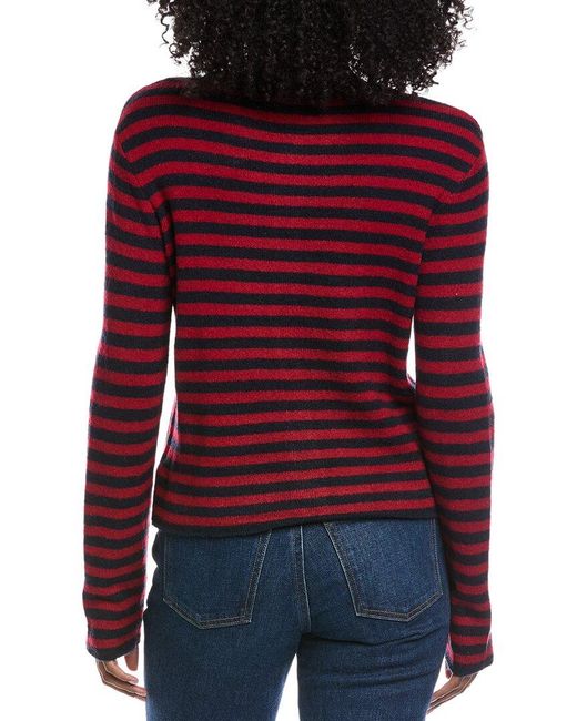 Chaser Brand Red Tommy Cardigan