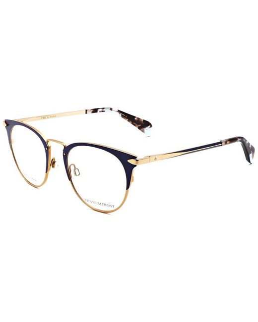 Rag & Bone White 49Mm Optical Frames