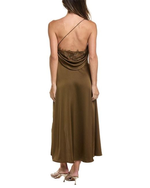 AMUR Brown Mare Cowl Dress