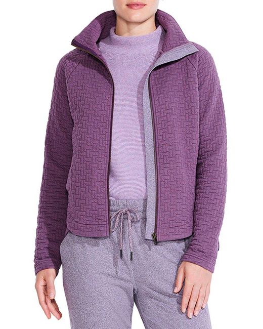 NIC+ZOE Purple Nic+zoe All Year Quilted Jacket